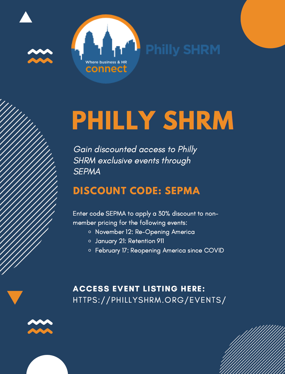 Philly SHRM flyer